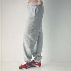 Aritzia sweatfleece mega baggy fold over jogger